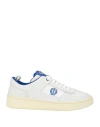 Bally Man Sneakers White Size 9 Calfskin In White