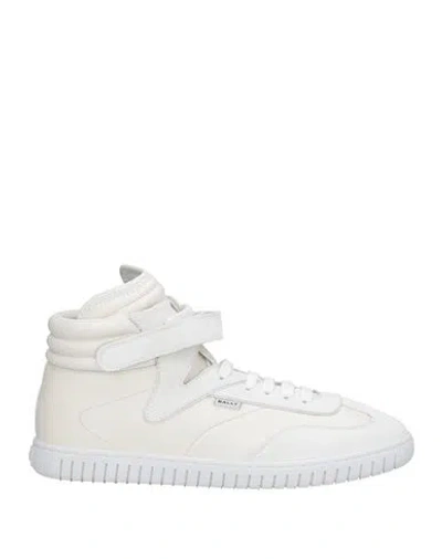 Bally Man Sneakers White Size 9 Calfskin