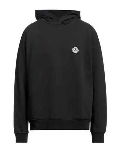 BALLY BALLY MAN SWEATSHIRT BLACK SIZE 38 COTTON