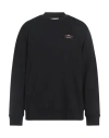 Bally Man Sweatshirt Black Size 46 Cotton, Nylon, Elastane In Black