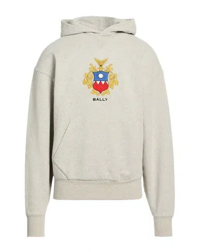 Bally Man Sweatshirt Grey Size 36 Organic Cotton, Recycled Cotton In Gray