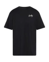 Bally Man T-shirt Black Size 40 Organic Cotton In Black