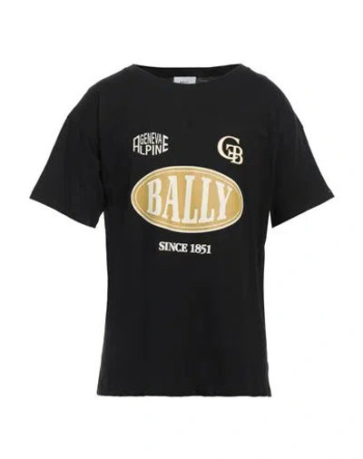 Bally Man T-shirt Black Size 44 Cotton