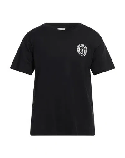 Bally Logo-print Organic Cotton T-shirt In Black
