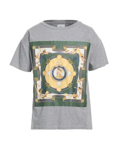 Bally Man T-shirt Grey Size 44 Organic Cotton