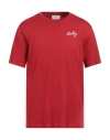 Bally Man T-shirt Red Size 44 Organic Cotton