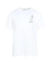 Bally Man T-shirt White Size 36 Organic Cotton In White