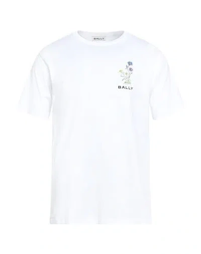Bally Man T-shirt White Size 36 Organic Cotton