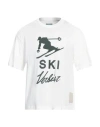 Bally Man T-shirt White Size 40 Cotton, Lambskin In White