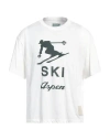 Bally Man T-shirt White Size 40 Cotton, Lambskin In White