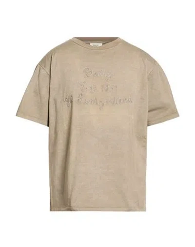 Bally Man T-shirt Taupe Size 40 Cotton In Neutral
