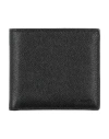 Bally Man Wallet Black Size - Calfskin In Black