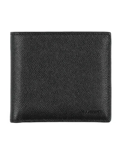 Bally Man Wallet Black Size - Calfskin