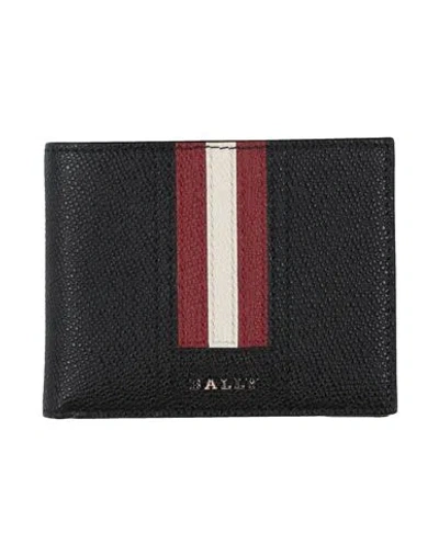 BALLY BALLY MAN WALLET BLACK SIZE - COW LEATHER