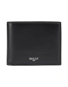 Bally Man Wallet Black Size - Leather