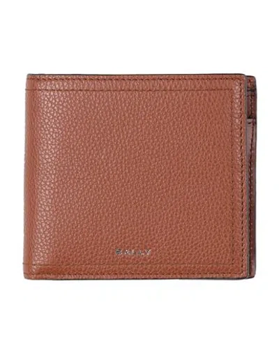 Bally Man Wallet Brown Size - Leather