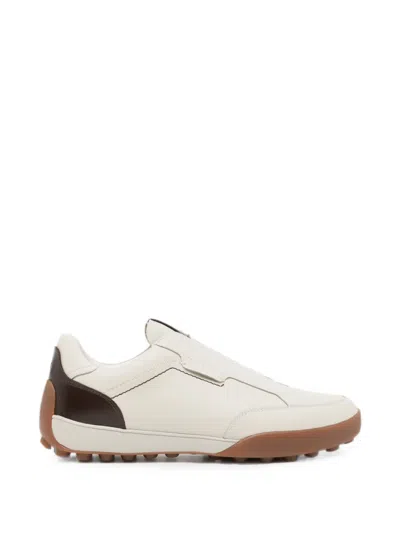 Bally Manto Runner Trainers In Neutral