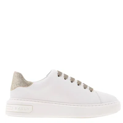 Bally Marlys Leather Low-top Sneakers In White