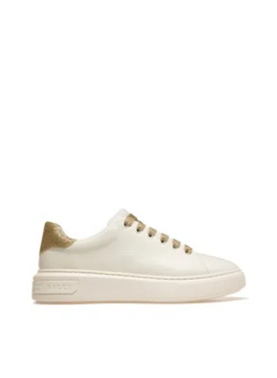 Bally Marlys Leather Low-top Sneakers In White