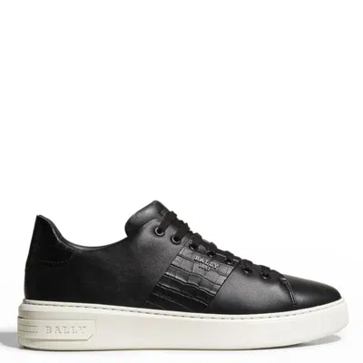 Bally Mattye Leather Low-top Sneakers In Multi