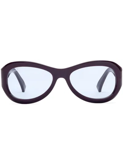 Bally Maurice Sunglasses In Purple
