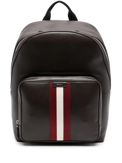 Bally Mavrick Backpack In Brown