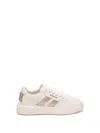 Bally Woman Sneakers White Size 8.5 Calfskin In White