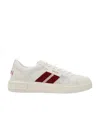 Bally Herky Striped Band Low-top Sneakers In White