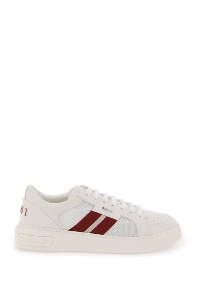 Bally Melys Sneakers In Bianco