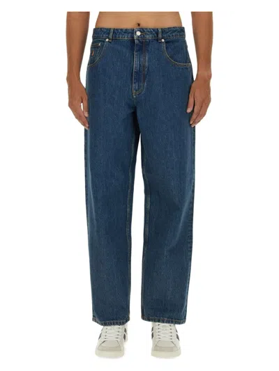 BALLY MEN'S BAGGY FIT JEANS