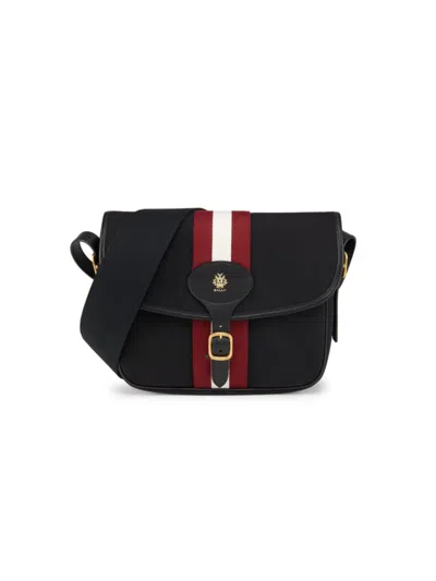 Bally Men's Beckett Crossbody Bag In Black Oro