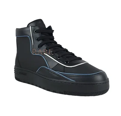 Pre-owned Bally Men's Black Kenton. O Leather Sneakers Shoes Boots Size 10 Us 9 Eu Box