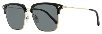 Bally Men's Browline Sunglasses By0090d 05a Gold/black 55mm In Multi