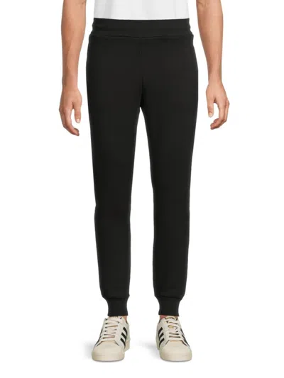 Bally Men's Elasticized Waistband Cotton Joggers In Black