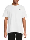 Bally Men's Embossed Logo Cotton T-shirt In White