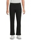 Bally Men's Embroidered Logo Cotton Joggers In Black