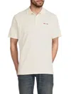 Bally Men's Embroidered Logo Polo Shirt In White