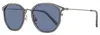 Shop Bally Men's Geometric Sunglasses By0099h 20a Gunmetal/gray 54mm In Multi
