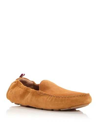 Bally Kyler Suede Loafers In Deserto