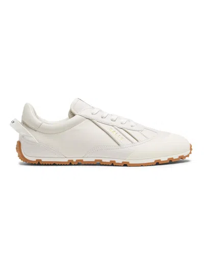 Bally Men's Leather Low-top Sneakers In White
