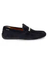 Bally Pearce Loafers In Navy