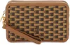 Bally Pennant Monogram-pattern Crossbody Bag In Brown