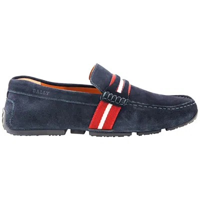 Bally Men's Pietro Driver Loafers In Navy In Blue