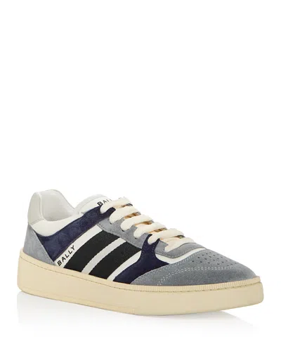 Bally Men's Rebby Low Top Sneakers In Peact/bone