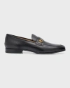 BALLY MEN'S SADEI LEATHER LOAFERS