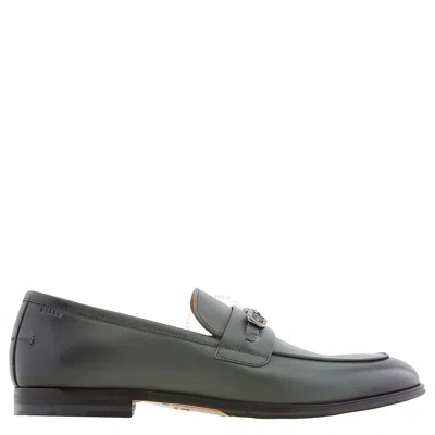 Bally Men's Sage Westro Leather Loafers In Green