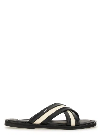 BALLY MEN'S SLIDE SANDAL GHERRY | SIZE 41 | MSS03Y COLOR VT012I901