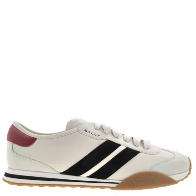 Bally Men's Sussex Side-stripe Leather Sneakers