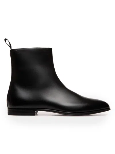 Bally Men's Westminster Wently Leather Boots In Black