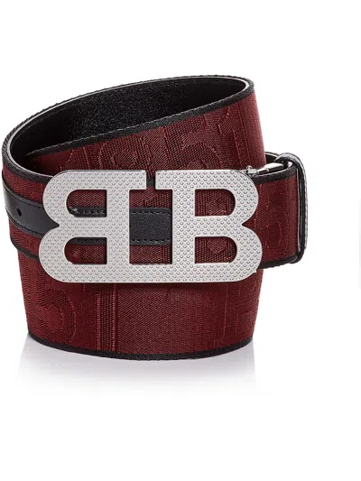Fashion Inspired Red and Brown Designer Belt Tan Saffiano Italian Leather Belt | Designer Belts | Roger  main image 2